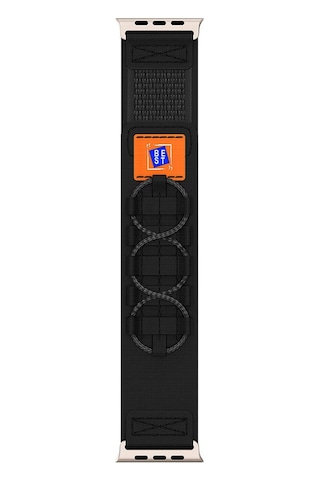 Apsuwa Apple Uyumlu Watch Ultra 49mm Kordon Kayış Hasır Kumaş KRD-99