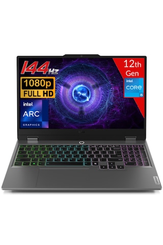 Lenovo LOQ 15IAX9I 83FQ000VTR i5-12450HX 8 GB 512 GB SSD 15.6" W11H Dizüstü Bilgisayar