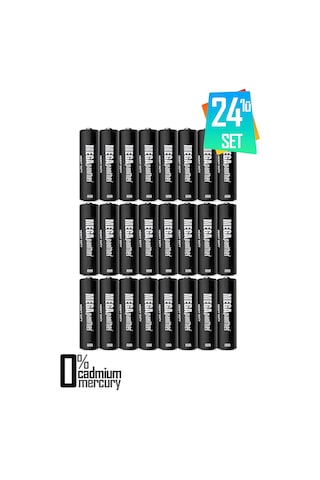 Lexroo Aaa R03 İnce Kalem Pil Kumanda Pili Zn-c 1.5v 24