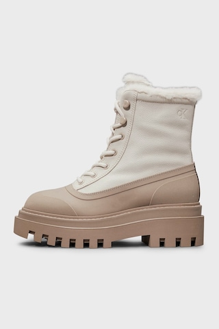 Calvin Klein Bayan Bot Yw0yw01557 0hg Bej Bej