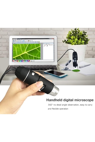 Bushman 1000x 2.mp Usb Cmos 8 Led Digital Mikroskop