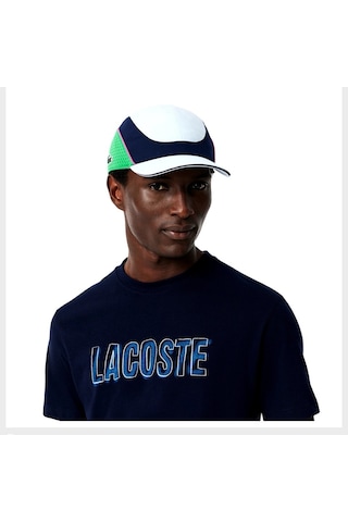 Lacoste Baskılı Tişört Lacivert