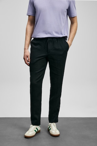 Lufian Karl Smart Erkek Chino Pantolon Slim Fit Siyah Siyah 111190363100100