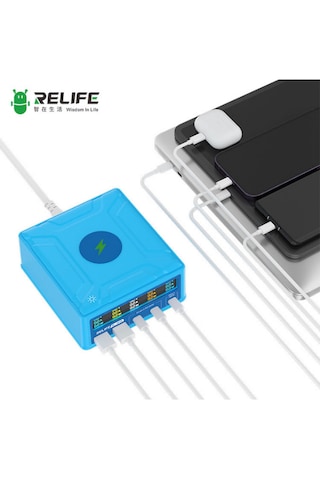 Relife Rl-304r 260 Watt 5 Portlu Wireless Özellikli Akıllı Şarj İstasyonu