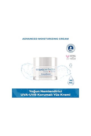 Acqua Perfection AcquaBoost Yoğun Nemlendirici & UVA-UVB Korumalı Yüz Kremi 50 ML
