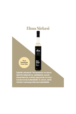 Alta Naturel Doğal Fermente Elma Sirkesi 500 ML
