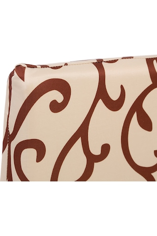 Mufunye Şampanya Rengi Totem Desenli Esnek Koltuk Kılıfı - Otel Restoran Bilgisayar Koltuğu İçin Tüm Amaçlı Tek Parça Örtü Şampanya