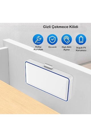 Gizli Dolap Kilidi Elektronik Akıllı Anahtarsız Kilit
