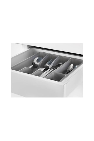 Ikea Smacker Plastik Çatal Bıçaklık Kaşıklık, Gri, 31 X 26 X 4 Cm Çok Renkli