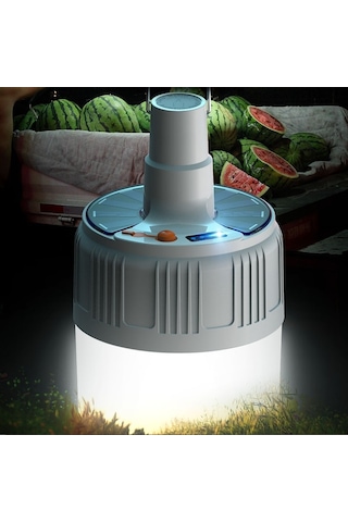 Cbtx Bahçe Aydınlatma Şarj Edilebilir Led Güneş Ampul Işık Su Geçirmez Gece Pazarı Durak Enerji Tasarruflu Lamba, Model: 42led Uzaktan Kumanda