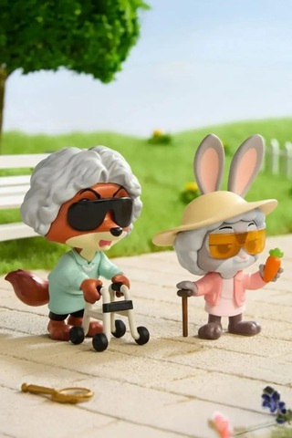 Mınıso Disney Lisanslı Zootropolis Partner Serisi Blind Box Sürpriz Figür