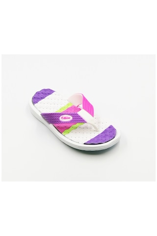 Çocuk Parmak Arası Terlik Masaj Tabanlı Çocuk Terlik Mor