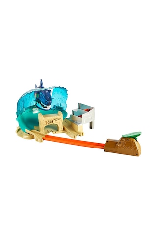 Hot Wheels Köpekbalığı Kumsal Yarışı Oyun Seti Hotwheels Fnb21