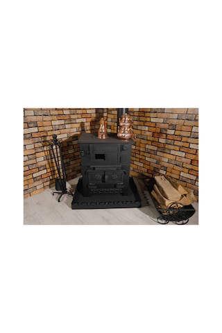 Karadeniz Kuzinesi 65 50 - 45 45 Fırın Ölçüsü - Odun Ve Kömür Yakıtlı- 2 Mm Gövdeli