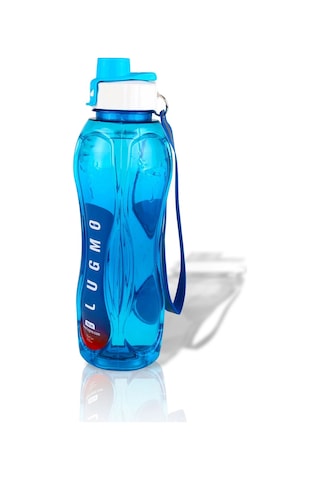2 Adet Matara Suluk Kapaklı Okul Spor 750 Ml Çok renkli