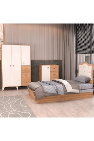 Garaj Home Karmen Genç Odası Takımı 3 Parça - Aytaşı Diğer