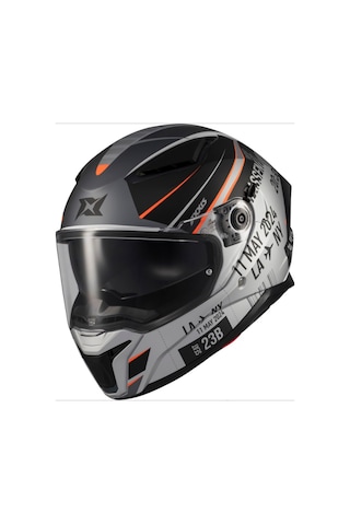 Axxis Panther Passenger Mat A1 Full Face Güneş Vizörlü Ece 22.06R Motosiklet Kaskı Gri