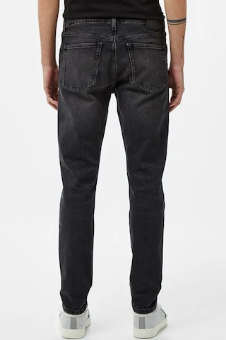Calvin Klein Men's Slim Taper Jean Erkek Kot Pantolon Siyah Siyah