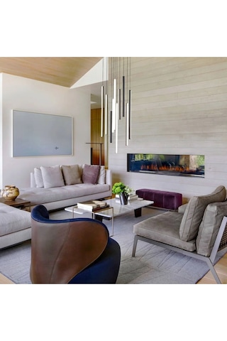 Kumanovo / Sarkıt Avize / 10 Çubuk / 3 Mt / Antrasit Gövde Antrasit