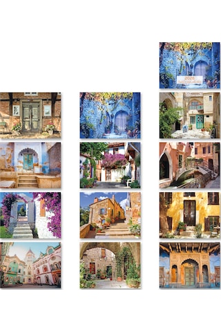 2026 Bir Nefes Piramit Masa Takvimi Masaüstü Takvim 16 x 15.5 CM