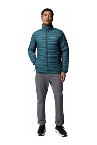 Columbia Powder Pass Hybrid Jacket Mavi Erkek Outdoor Mont Wo3495-429 Mavi