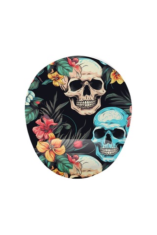 Kuru Kafa Çiçek Bilek Destekli Mouse Pad