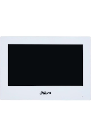 Dahua VTH2621GW-P 7" TFT LCD Dokunmatik Ekran Çok Yönlü Mikrofon Villa Tipi Intercom İç Ünite Beyaz Kasa
