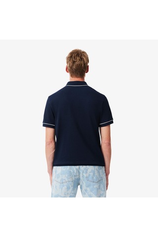 Lacoste Ph8184-166 Erkek Polo Tişört Lacivert