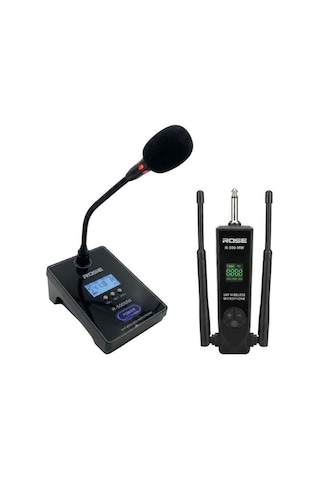 Rose R-500mw Uhf Kablosuz Masaüstü Mikrofon 32 Kanal