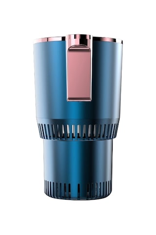 Suntek 2'li Araç İçi Bardak İçecek Su Isıtıcı Soğutucu Mavi