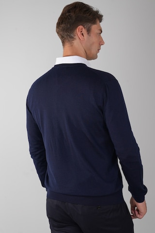 Bisse Erkek Basic V Yaka Triko Lacivert Tr23knos23212 D39