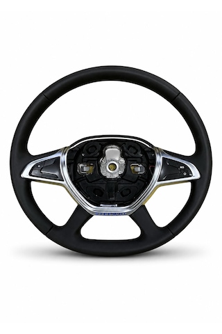 Dacia Sandero Lodgy Dokker ''stepway'' Logolu Deri Tuşlu Direksiyon Simidi - Orijinal 484007478r
