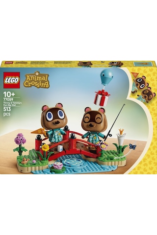 LEGO® Animal Crossing™ Timmy ve Tommy’nin Eğlenceli Günü 77059 - 10+ Yaş için Aksesuarlar İçeren Oyuncak Yapım Seti (513 Parça)