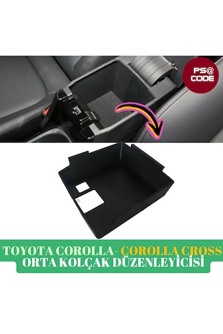 Toyota Corolla Ve Toyota Cross 2019- 2025 İle Uyumlu Orta Kolçak