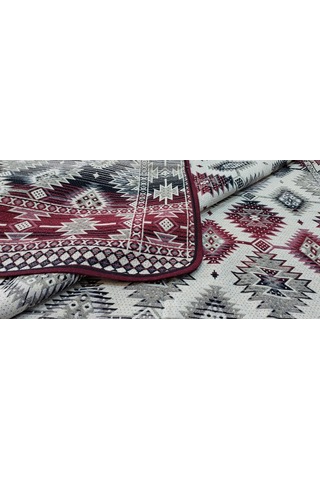 Algelsineve Gorgeus Çok Amaçlı Halı Örtüsü, Halı Koruyucu, Pike, Savan Bordo