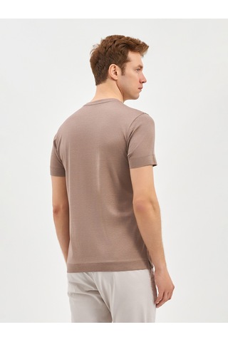 Karaca Erkek Modern Fıt Tişört-vizon 11.25s.06.607 Vizon