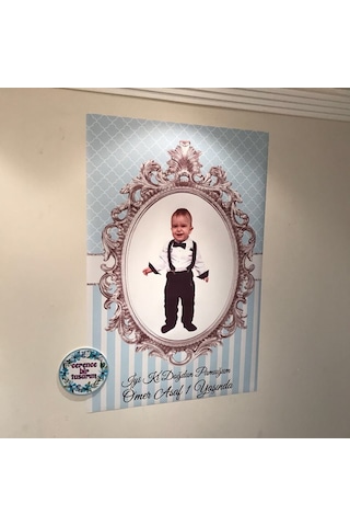 Doğum Günü-Baby Shower-Diş Buğdayı-Bebek Mevlüdü Branda Afiş (259169934)