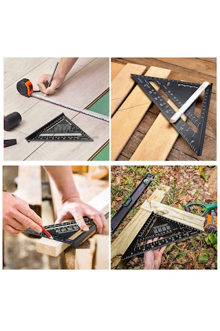 Benan Tools Bnn5061 Alüminyum Üçgen Gönye 305x430 Mm.