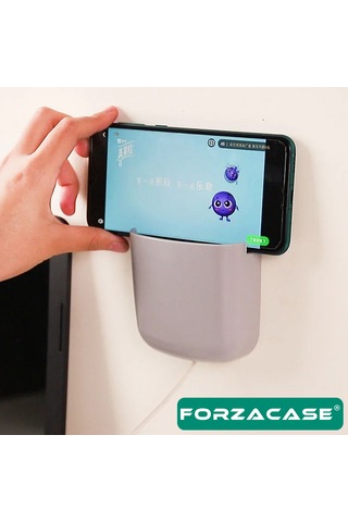 Çok Amaçlı Duvara Monte Telefon Şarj İstasyon Organizer Fc526