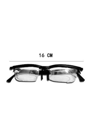 Çift Ayarlanabilir Odaklı Okuma Gözlüğü -3 İla +6 Diyoptri Çok Renkli