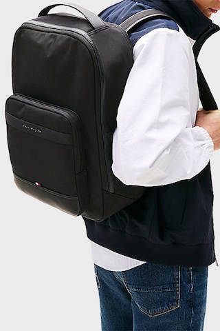 Tommy Hilfiger Erkek Sırt Çantası Am0am13469 Bds Siyah Siyah