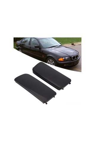 Reedark E30 E36 E46 318 323 325 Araçlar İçin Abs Plastiği Faro Koruması 51118122449+51118122450 , Kırılmaya Dayanıklı, Zırhlama Ve Toz Koruma, Kolay Kurulum