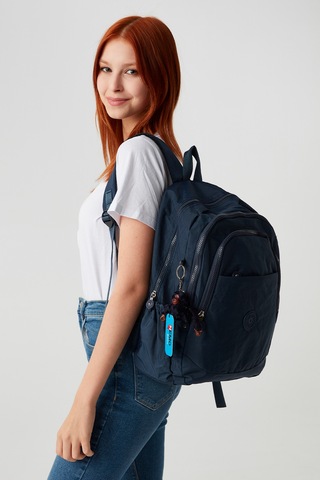 Nemo Bags Lacivert Çantası Krinkıl Su Geçirmez Okul Çantası
