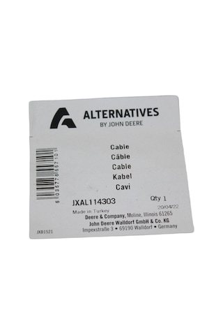 John Deere 5620 5720 5820 6010 6020 6100 6110 Geri Vites Kablosu AL114303 Shuttle Vites Teli