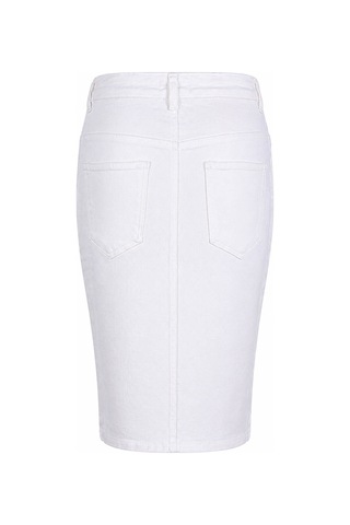 Trender 1736 Beyaz Kadın Etek 27kr27000005