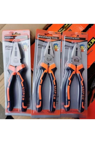Wezone 8 Inch Çelik Telli Kesici, Elektrikçi Ve Tamir İçin Çok Amaçlı, Dayanıklı Malzemeyle Yapılmış, Toptan Satış 84 Adet/adet