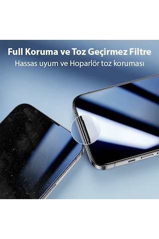 Ally Apple Uyumlu iPhone 14 Pro Full Hd Kırılmaz Cam Ekran Koruyucu