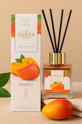 Mango Kokulu Çubuklu Oda Kokusu 100 Ml Tropikal Ve Kalıcı Ferahlık Mango