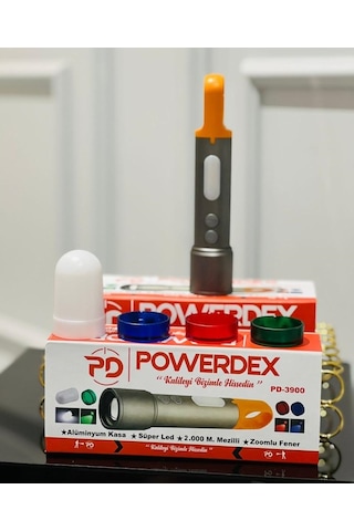 Powerdex Pd-3900 Zoomlu Şarjlı El Feneri