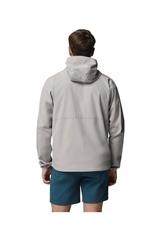 Columbia Tall Heights Iıı Kapüşonlu Erkek Softshell Mont Wo3966 Gri